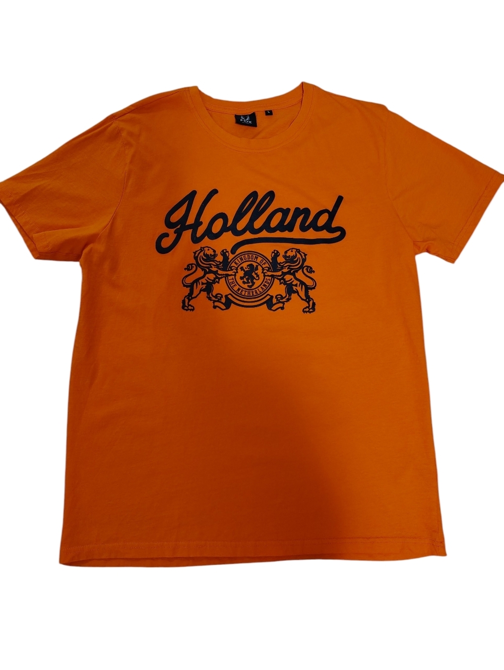 Fox Originals Holland soccer T-shirt in orange cotton - Large